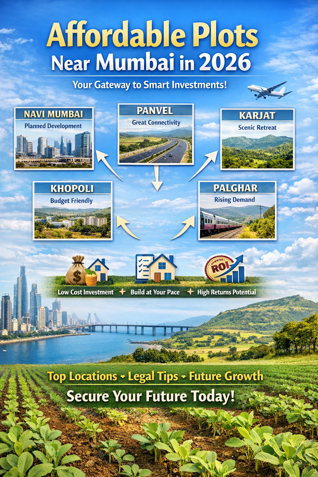 Affordable Plots Near Mumbai in 2026