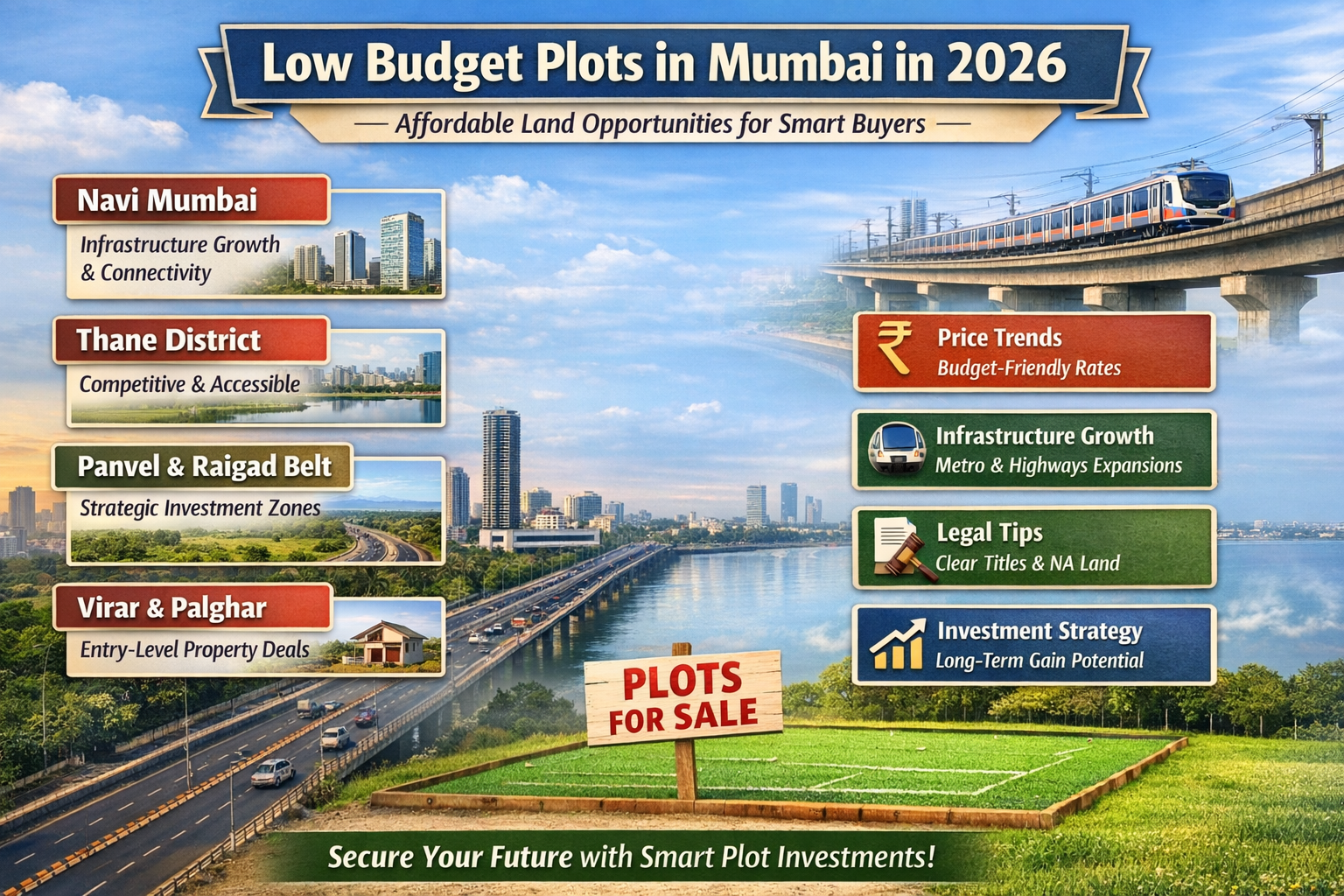 Low Budget Plots in Mumbai in 2026 Low Budget Plots in Mumbai in 2026
