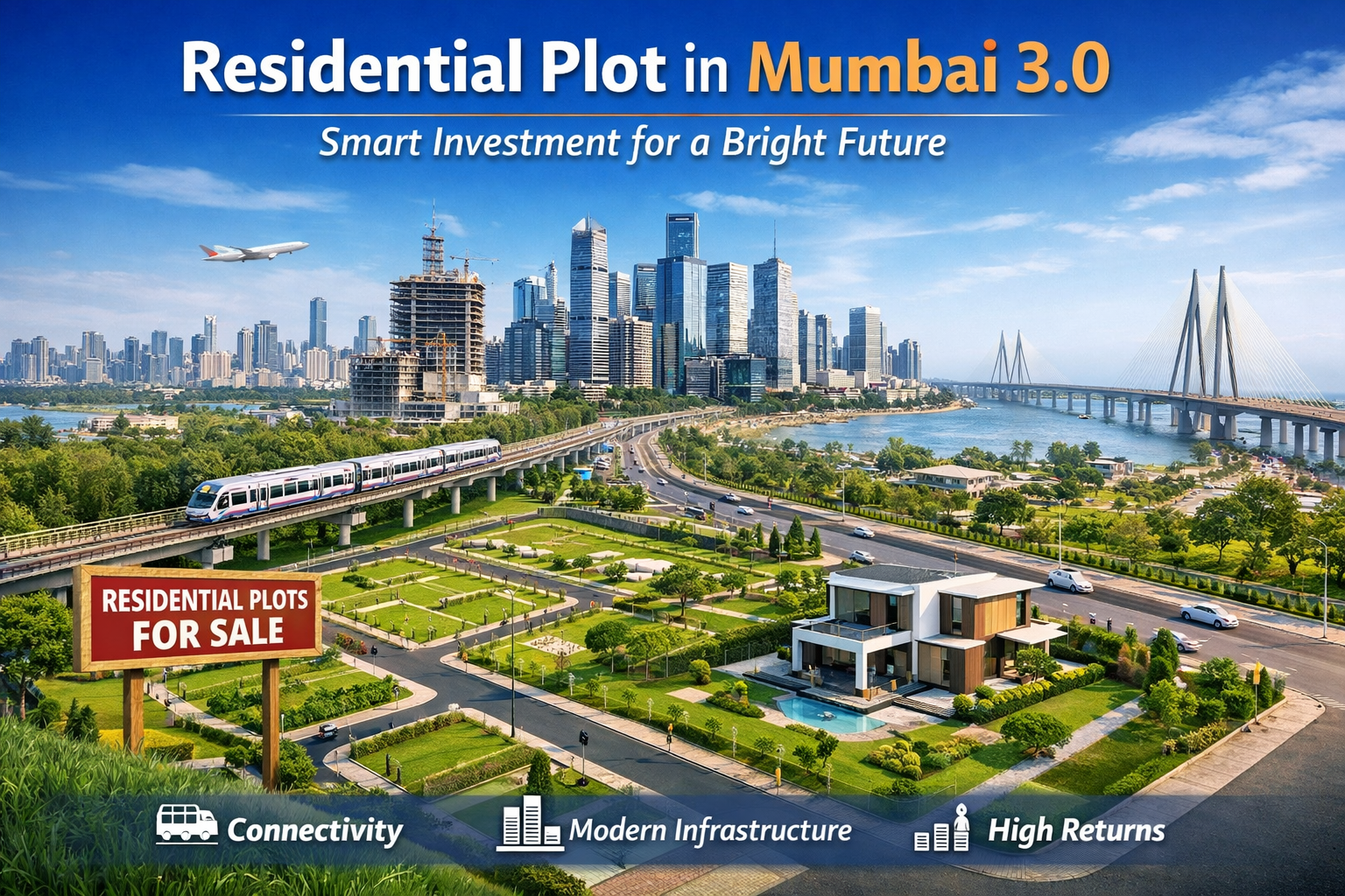 Residential Plot in Mumbai 3.0 residential plots in mumbai 3.0